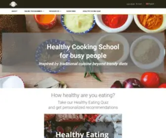 Happybellyfish.com(Online Cooking Classes) Screenshot