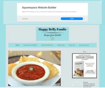 Happybellyfoodie.com(Happy Belly Foodie Recipes Home Cooking) Screenshot