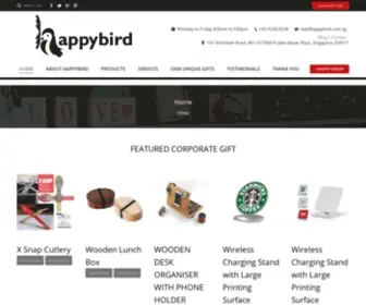 Happybird.com.sg(Corporate Gifts Singapore) Screenshot