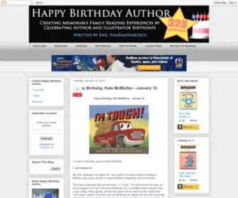 Happybirthdayauthor.com(Happy Birthday Author) Screenshot