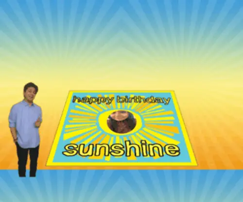 Happybirthdaysunshine.com(Nginx) Screenshot