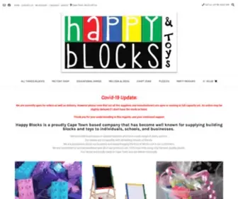 Happyblocksandtoys.co.za(Fun by Design) Screenshot