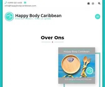 Happybodycaribbean.com(Gewichtsconsulente, SLIMDiet afvalcoach) Screenshot