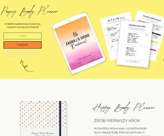 Happybodyplanner.pl(Happy Body Planner) Screenshot