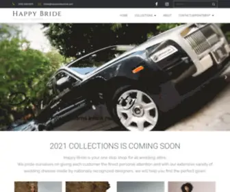 Happybrideonline.com(Wedding Couture) Screenshot