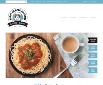 Happycampergourmet.com.au(Real Food) Screenshot