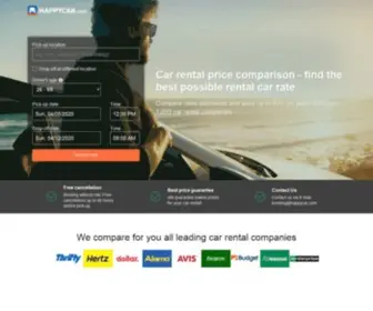Happycar.com(ᑕ❶ᑐ Budget car rental United States Price comparison) Screenshot