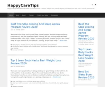 Happycaretips.com(HappycareTips Best Website where you find Exercise & Fitness) Screenshot