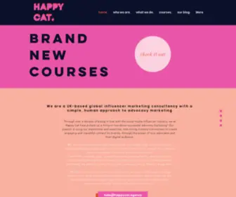 Happycat.agency(Influencer Marketing Consultant) Screenshot