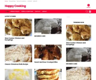 Happycoking.com(Happy Cooking) Screenshot