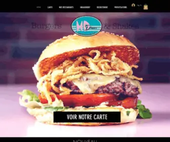 Happydaysdiner.com(Restaurant américain) Screenshot