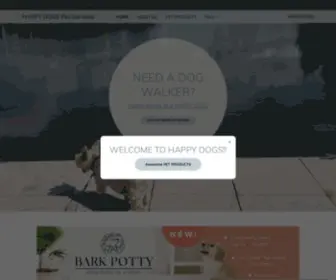 Happydogskc.com(Dog Walker Pet Sitter) Screenshot