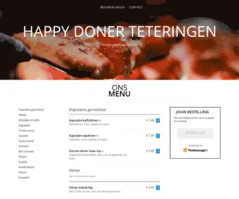 Happydoner-Teteringen.nl(Happy Doner Teteringen) Screenshot