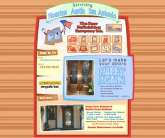 Happydoors.com(The Door Refinishing Company) Screenshot