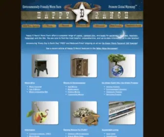 Happydranch.com(Happy D Ranch Worm Farm) Screenshot