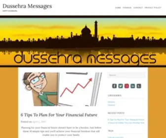 Happydussehramessages.com(Dussehra Messages) Screenshot