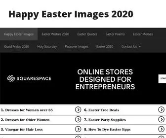 Happyeaster-Quotes.com(Happy Easter Images 2020) Screenshot