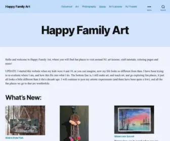 Happyfamilyart.com(Happy Family Art) Screenshot