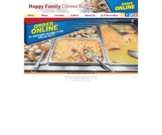 Happyfamilybuffet.com(Happy Family Chinese Buffet) Screenshot