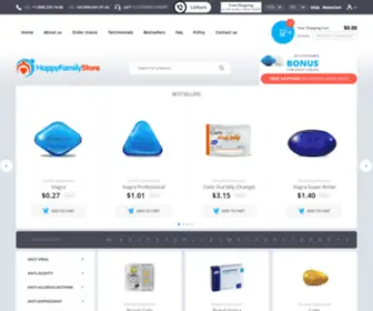 Happyfamilymedstore.com(Canadian Pharmacy) Screenshot