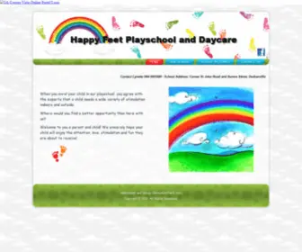 Happyfeetplayschool.co.za(Happy Feet Daycare and Creche) Screenshot