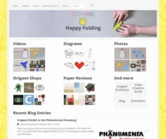 Happyfolding.com(Happy Folding) Screenshot