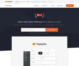 Happyfox.com(Help Desk Software) Screenshot