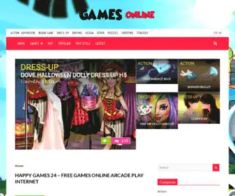 Happygames24.com(Happy Games 24) Screenshot