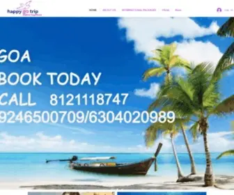 Happygotrip.com(Travel office in pragathi nagar) Screenshot