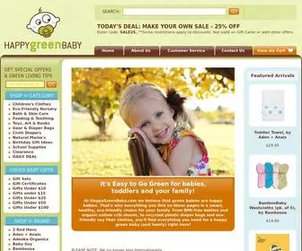 Happygreenbaby.com(Green) Screenshot