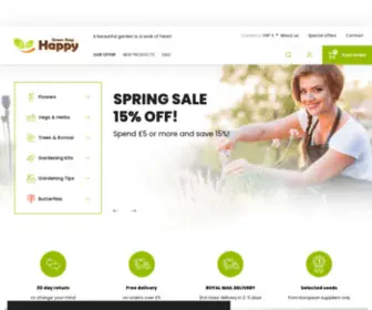 Happygreenshop.com(Our mission) Screenshot