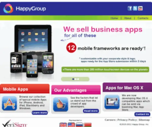 Happygroup.com(Happygroup) Screenshot