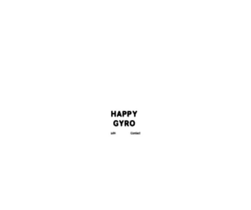 Happygyrodc.com(Happy Gyro) Screenshot
