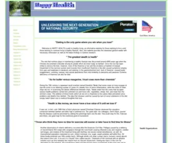 Happyhealth.com(Happy Health) Screenshot