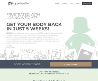 Happyhealthythin.com(Start Losing Weight Today) Screenshot