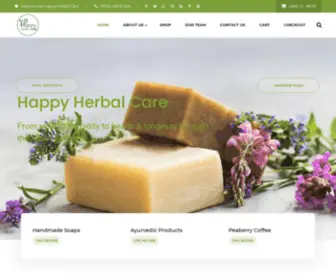 Happyherbalcare.in(Happy Herbal Care) Screenshot