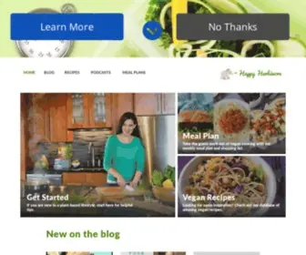 Happyherbivore.com(Happy Herbivore) Screenshot