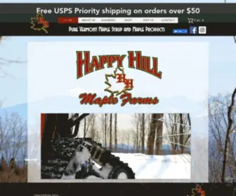 Happyhillmaplefarms.com(Happy Hill Maple Farms) Screenshot