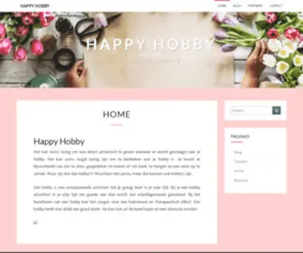 Happyhobby.be(Happyhobby) Screenshot