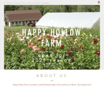 Happyhollowfarm-MA.com(Happy Hollow Farms) Screenshot