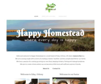 Happyhomestead.co.uk(Happy Homestead) Screenshot