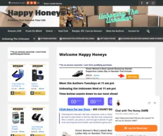 Happyhoneys.com(Products That Improve Your Life) Screenshot