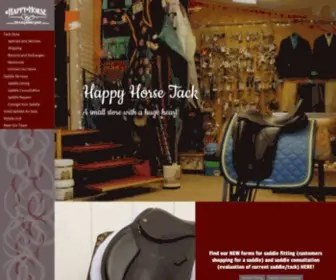 Happyhorsetack.com(Happy Horse Tack Shop) Screenshot