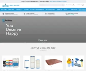 Happyhottubs.co.uk(Happy Hot Tubs) Screenshot