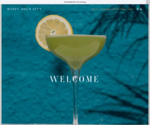 Happyhourcity.com(Happyhourcity) Screenshot