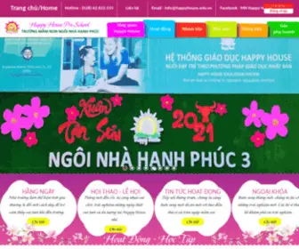 Happyhouse.edu.vn(Trường Mầm non HappyHouse) Screenshot