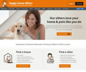 Happyhousesitters.com.au(Happy House Sitters) Screenshot