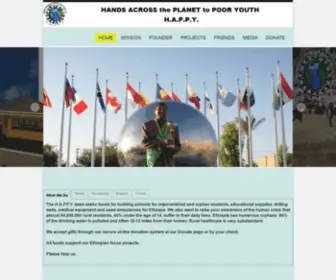 Happyinethiopia.org(H.A.P.P.Y., inc) Screenshot