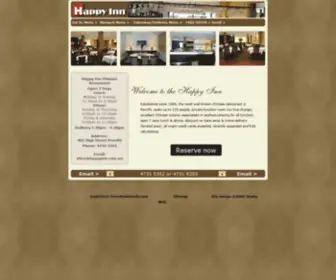 Happyinn.com.au(Happy Inn Chinese Restaurant Penrith) Screenshot