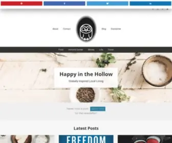 Happyinthehollow.com(Happy in the Hollow) Screenshot